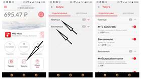 Как посмотреть подключенные подписки МТС в Интимиссими