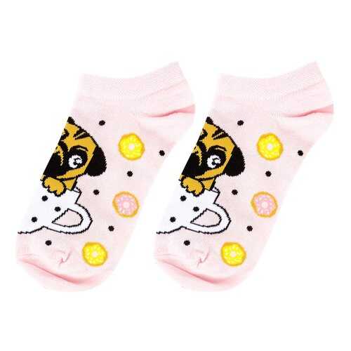 Носки женские Kawaii Factory Чашка и мопс розовые 35-39 в Интимиссими